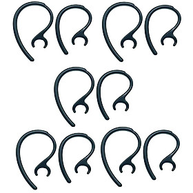 10 Pieces Replacement Earhook Ear Hook Loop Earloop Clip For Headset