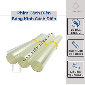 Mua Phim Cách Điện Giấy Cách Nhiệt Quấn Biến Áp Bóng Kính Lót Cách Điện (20x120cm) PCD01MM