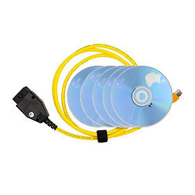 Ethernet to OBD Diagnostic Interface Cable for BMW E-SYS ICOM Coding F-series