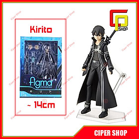 Mô hình Figma Kirito 174 - Figure Action Kirito 174 - Figure Sword Art Online