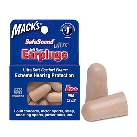 Nút Bịt Tai Chống Ồn MACK's (5 Đôi)