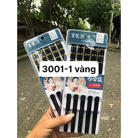 Bộ 10 Đôi Đũa Đen Nhật Bản Cao Cấp