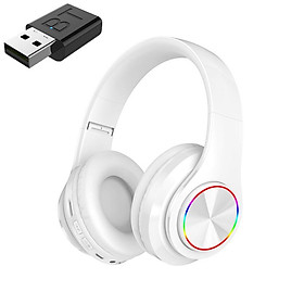 Hàng Mới & Chất Lượng Cao 5 Trong 1 Tai Nghe Không Dây Xem Truyền Hình Tai Nghe Chụp Tai Không Dây Tai Nghe Bluetooth Cho Dành Cho MP3 PC Stereo truyền Hình IPod - one