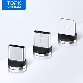Mua  HÀNG CHÍNH HÃNG  Đầu Cắm Từ Tính TOPK  Đầu Cáp Cho AM17 AM23 AM30 AM33 AM51 AM67 AM68 AM70 Dành Cho iPhone Samsung HUAWEI - Phân phối bởi TOPK VIỆT NAM