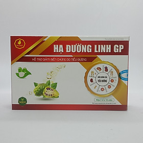 Viên Uống HẠ ĐƯỜNG Linh GP- Dùng Cho Người Tiểu Đường- Giảm Nguy Cơ Biến Chứng Bệnh Tiểu Đường ( Hộp 30 viên)