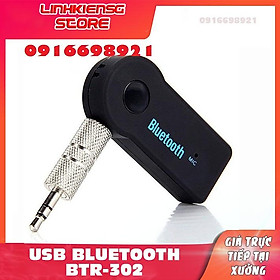 Mua USB bluetooth music cho xe hơi biến loa thường thành loa bluetooth BTR-302