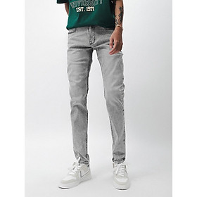 Quần jeans Xám khói form slim fit - JEAN WASH LIGHT GRAY 220726 | LASTORE MENSWEAR