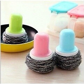 Mua Cây Cọ Xoong Nồi Lưới Nhùi Cán 6cm