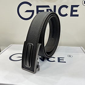 Dây Lưng Nam Thắt Lưng GENCE LG65 Chất Liệu Da Bò Cao Cấp Màu Nâu Đậm