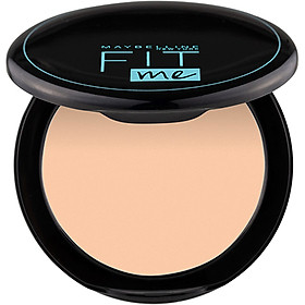 Phấn Nền Kiềm Dầu Chống Nắng 12H SPF 28 PA+++ Mịn Lì Lâu Trôi Fit Me Maybelline New York Compact Powder 6g