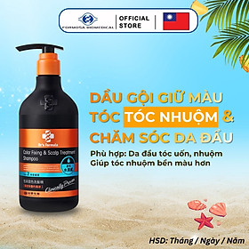 Dầu gội chăm sóc tóc nhuộm Dr's Formula Color Fixing & Scalp Treatment Shampoo giữ màu tóc lâu, chống phai màu