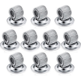 Kẹp giữ bút Giá đỡ bút bằng thép mangan Công cụ tổ chức giá đỡ bút tự dính với vòng lò xo có thể điều chỉnh cho Bảng xóa bảng trắng trong tủ lạnh và Thẻ bảng thông báo
