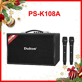 Mua Loa karaoke xách tay công suất lớn Dalton PS-K108A 220W bass 2 tấc  loa di động tiện lợi ca hát mọi nơi - HÀNG CHÍNH HÃNG ( BẢO HÀNH 12 THÁNG )