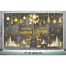 Mua Decal trang trí NOEL 2024 combo số 139