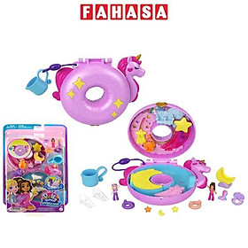 Đồ Chơi Polly Pocket Và Trạm Lướt Sóng Của Unicorn