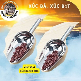 Mua Muôi xúc đá loại lớn inox cao cấp cỡ trung số 4