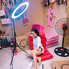 Mua Đèn Led Makeup Ring RL 18inch 50cm ( kèm chân to  kẹp điện thoại  và túi đựng )
