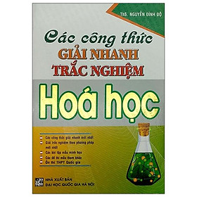 [Download Sách] Các Công Thức Giải Nhanh Trắc Nghiệm Hóa Học