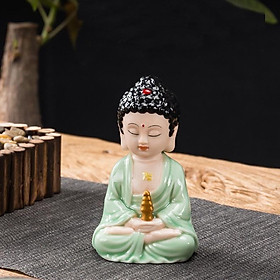 Tượng Phật Thích Ca Thiền Gốm