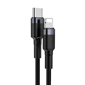 Cáp sạc nhanh 18W dùng cho iPhone, iPhone - Baseus Cafule Data Cable Type-C to iP - Hàng nhập khẩu