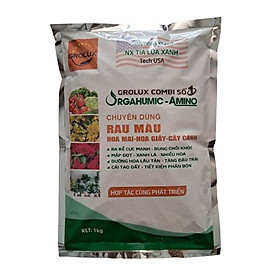 Phân hữu cơ OrgaHumic - Amino Combi Tech USA chuyên Rau màu hoa Mai - hoa Giấy và các loại cây cảnh