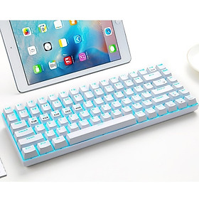 Mua Bàn Phím Cơ không dây mini Đa kết nối RF84 White Gaming cho máy tính