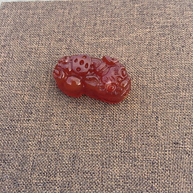 Mua Tỳ Hưu Phong Thủy Đá Mã Não Đỏ