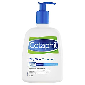 Sữa rửa mặt dành cho da dầu Cetaphil 500ml Nhập khẩu Úc