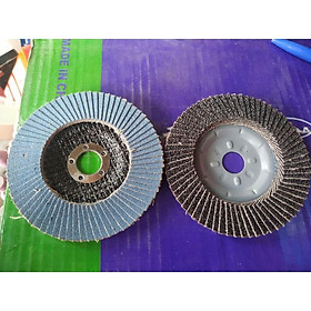 Mua Giáp xếp chà nhám gỗ  sắt - Đen  xanh tùy đợt Cát 120 - Mịn