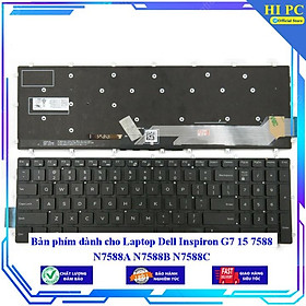 Bàn phím dành cho Laptop Dell Inspiron G7 15 7588 N7588A N7588B N7588C - Hàng Nhập Khẩu 