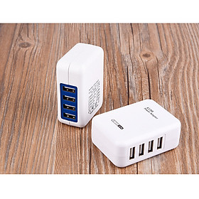 Mua Củ Cốc Sạc Nhanh 4 Cổng USB tiện dụng sạc được nhiều thiết bị cùng lúc chân cắp gấp gọn