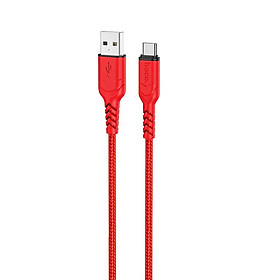 Mua Cáp sạc nhanh 3A Hoco X59 chân Type-C dây dù siêu bền cho Android dài 1M ( 3 màu ) - Hàng chính hãng