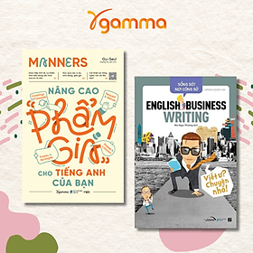 Combo: Manners - Nâng Cao “Phẩm Giá” Cho Tiếng Anh Của Bạn + Sống Sót Nơi Công Sở - English Business Writing - Viết Ư? Chuyện Nhỏ! - Alpha Books