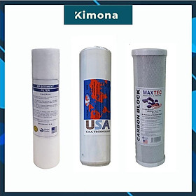 Mua Bộ Ba Lõi Lọc Nước 1 2 3 Máy Lọc Nước RO hoặc Bộ Lọc Nước Sinh Hoạt --- Bộ Lõi 1 2 3