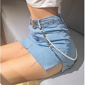 Xích đeo quần nam nữ mix ngọc trai độc đáo cực chất