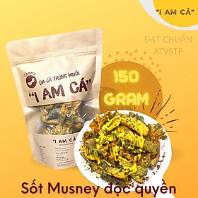Da cá trứng muối "I AM CÁ"_CÁ Musney_Đồ ăn vặt siêu ngon