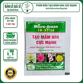Mua Chế phẩm kích thích ra hoa tạo mầm hoa cực mạnh Micro Green 16-31-16