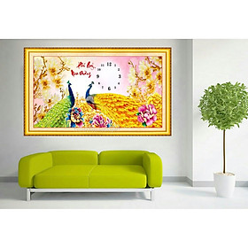 Mua Tranh thêu chữ thập phú quý cát tường LV3163 - tự thêu