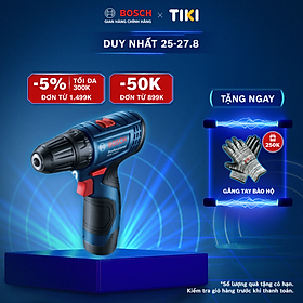 Máy Khoan Vặn Vít Dùng Pin GSR 120-LI (2 Pin, 1 Sạc)