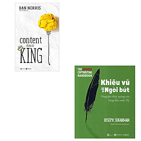 Hình ảnh Combo 2 cuốn sách Content Đúng Là King - Khiêu Vũ Với Ngòi Bút