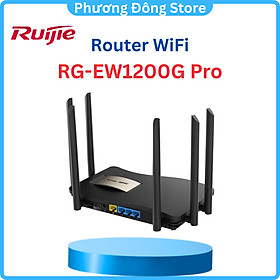 Mua Router Wifi cho gia đình Ruijie Reyee RG-EW1200G Pro  Hàng Chính Hãng.