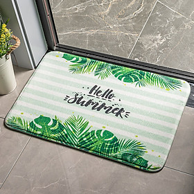 Thảm chùi chân siêu thấm nước kích thước 60x40 cm - Hàng nhập khẩu