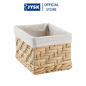 Mua Giỏ | JYSK Ejno | sợi cói | màu tự nhiên | R16xD22xC14cm