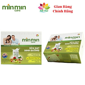 (1 Hộp 500Gr dạng gói)Sữa Hạt Dinh Dưỡng Min Min Care - Sữa Hạt Cho Mọi Lứa Tuổi 