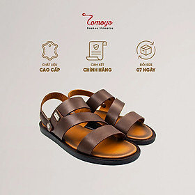 Giày Sandal Nam thủ công da bò cao cấp TOMOYO TMS09402