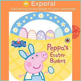 Sách - Peppa Pig: Peppa's Easter Basket Shaped Board Book by Peppa Pig (UK edition, paperback)