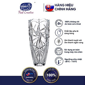 Mua Lọ Hoa Pha Lê Crystalite Bohemia Bom Xoáy 30.5cm