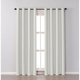Mua Rèm cửa khoen lỗ che nắng màu trắng (nhiều size)