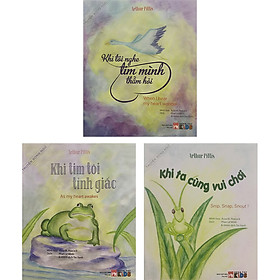 Combo Truyện Song Ngữ: Khi Ta Cùng Vui Chơi + Khi Tim Tôi Tỉnh Giấc + Khi Tôi Nghe Tim Mình Thầm Hỏi (3 Cuốn)
