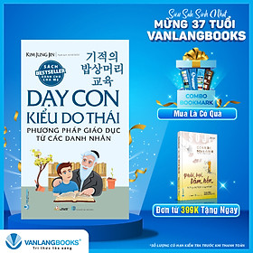 Dạy con kiểu do thái - phương pháp giáo dục từ các danh nhân - vanlangbooks